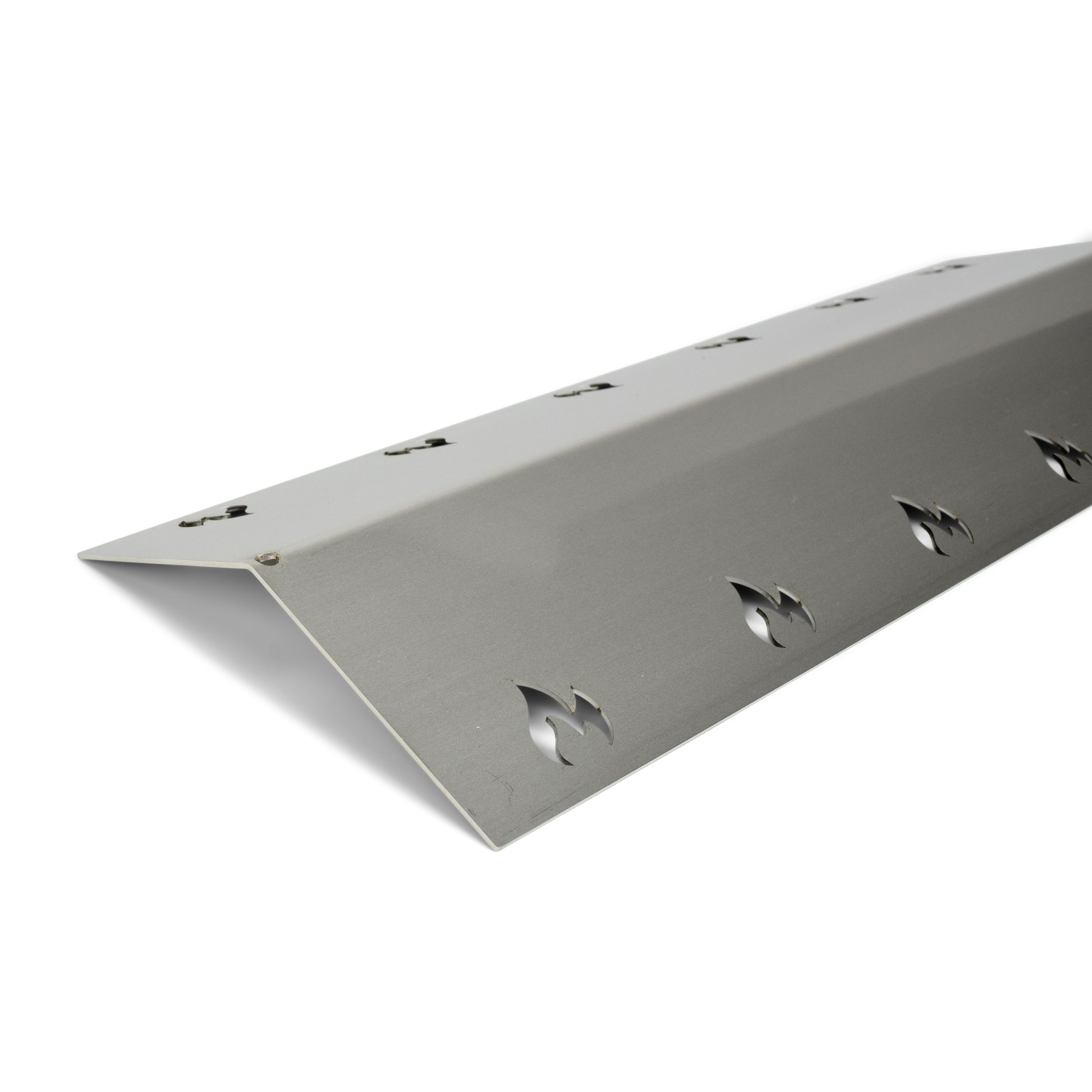 Stainless steel burner cover 43.5 x 16 cm Replacement aroma rail outlives your barbecue