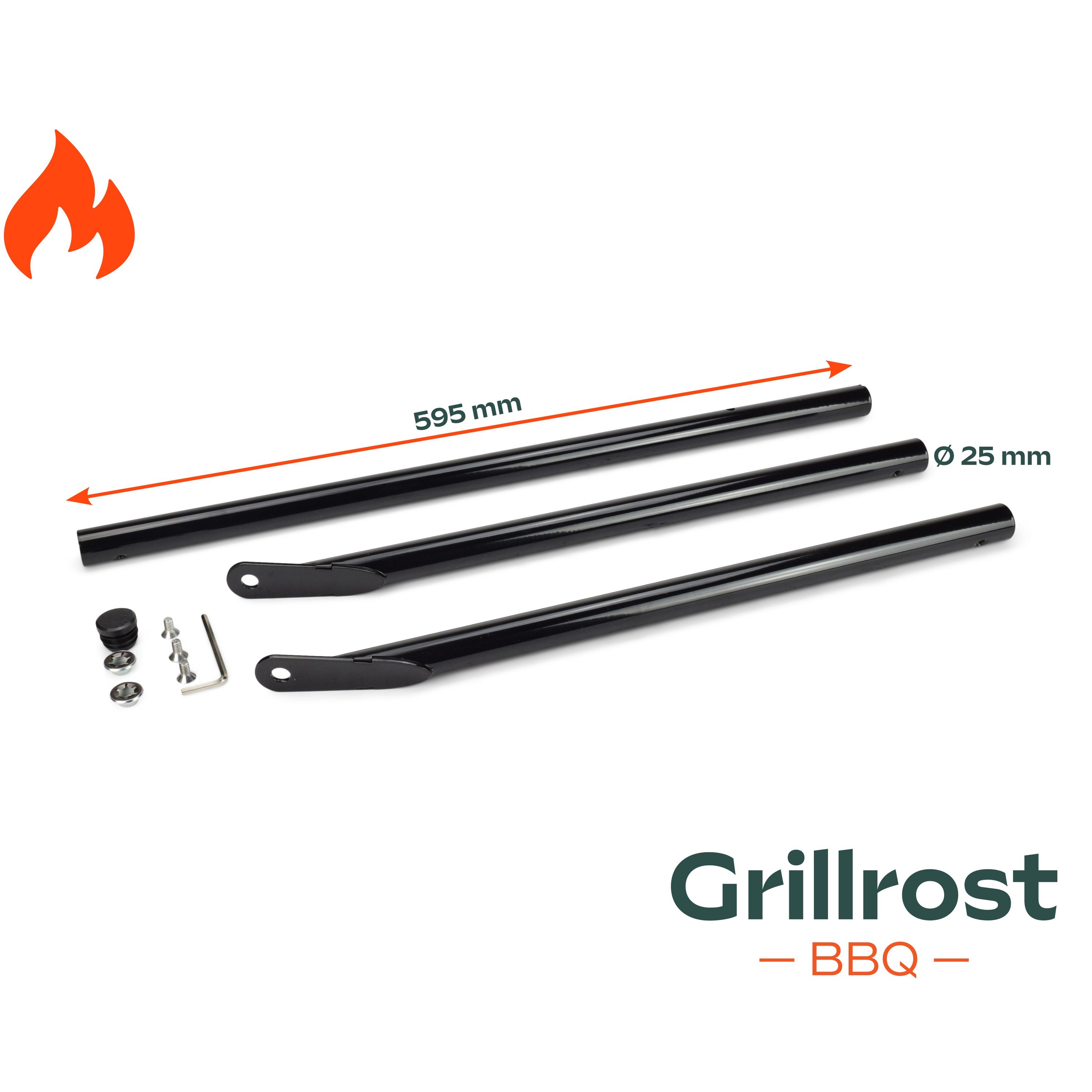 Stainless steel kettle grill legs for the 47 / 57 / 67 kettle grill