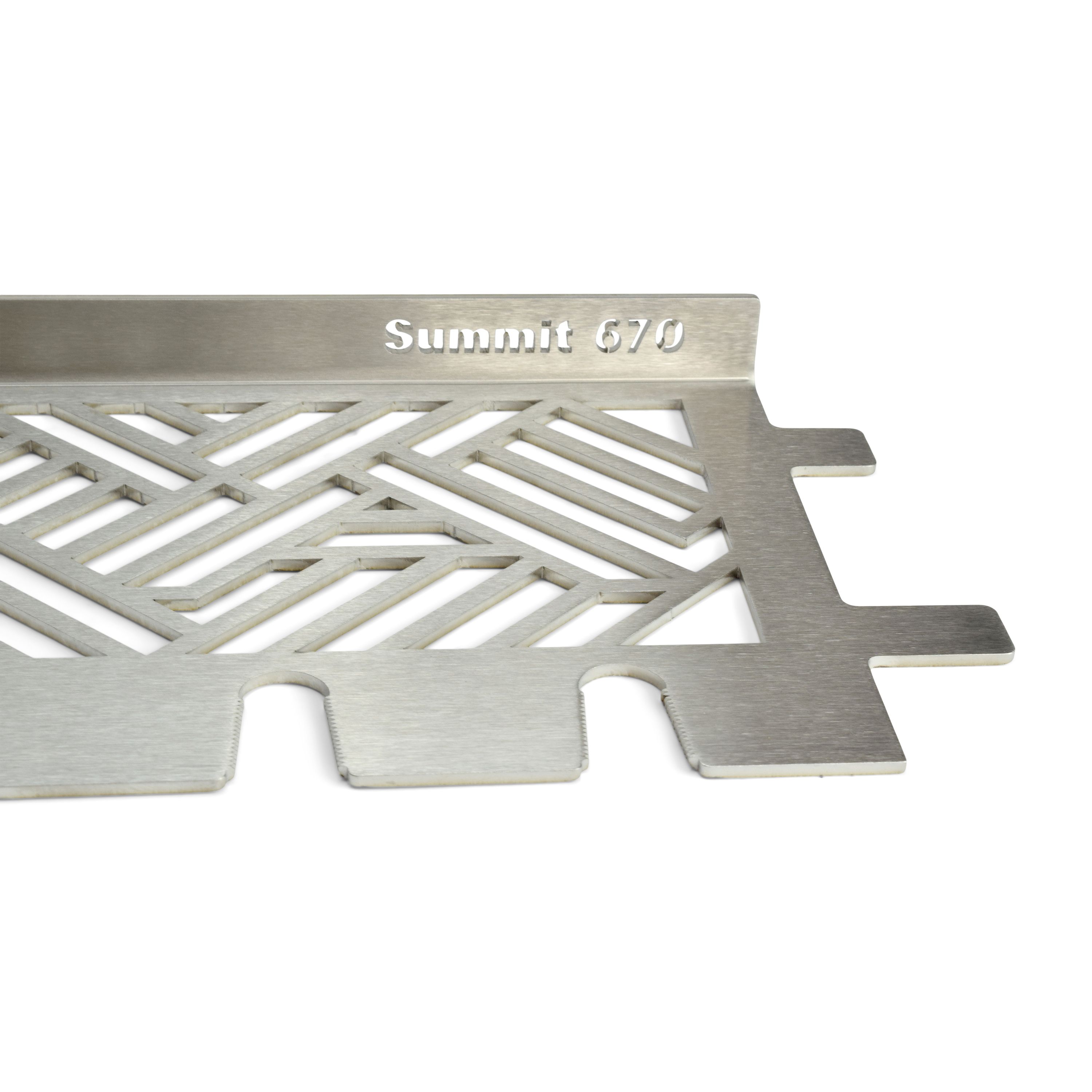 Stainless steel MultiStation for Weber Summit 600 Series - Hot Grate
