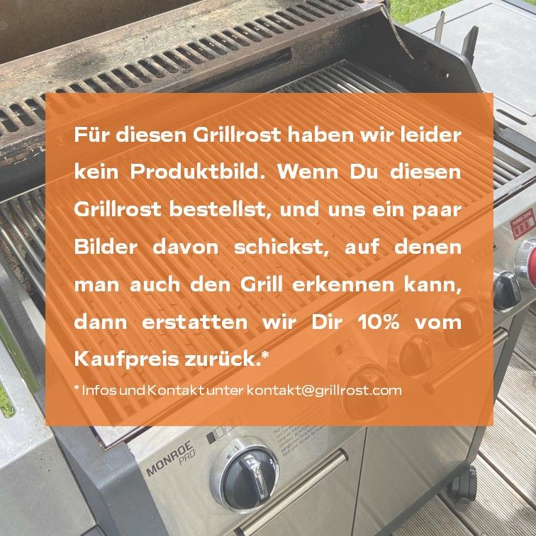 GRILLROST Edelstahl für Rösle Magnum G3 | Pro G3 - Ersatzrost