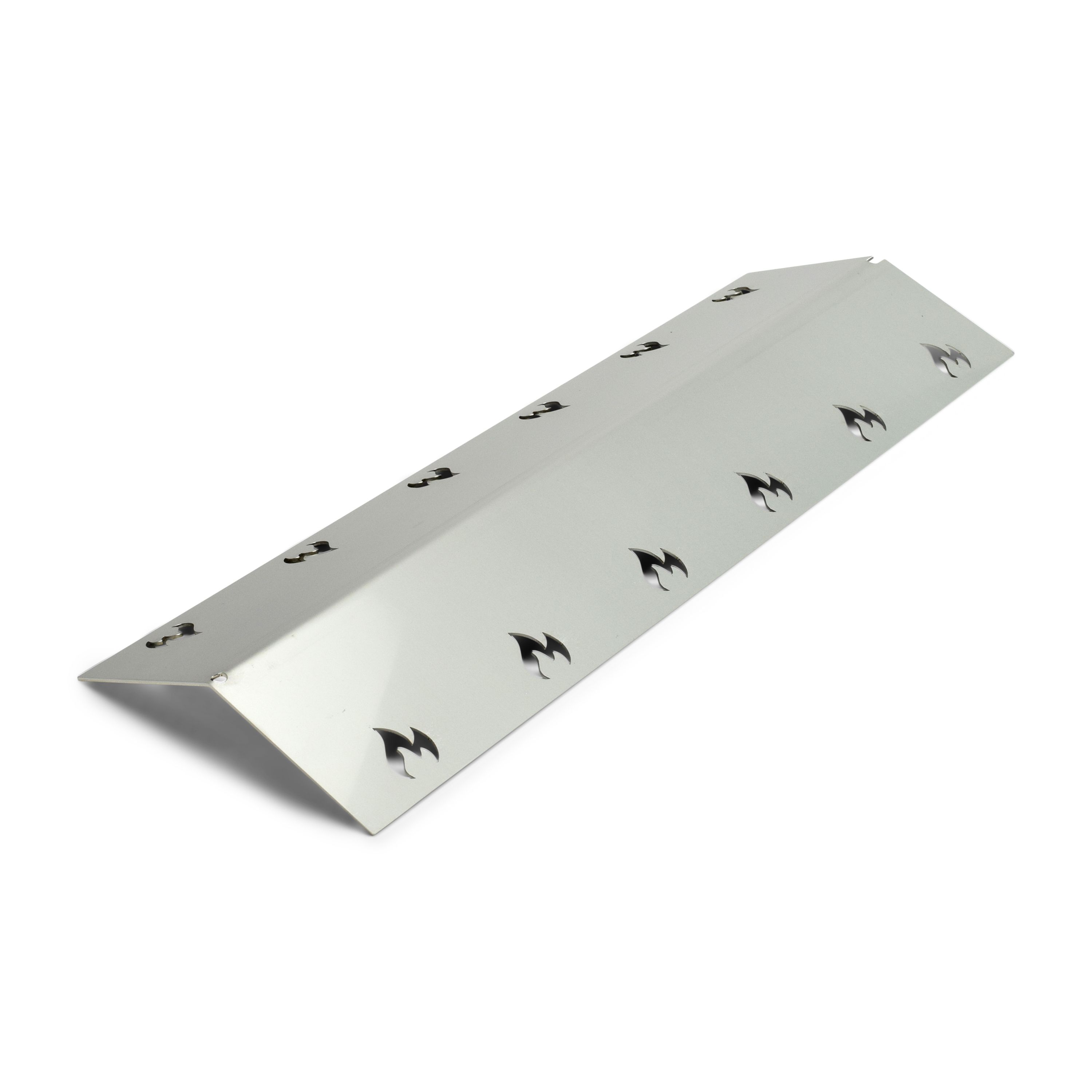 Stainless steel burner cover 43.5 x 15 cm Replacement aroma rail outlives your barbecue