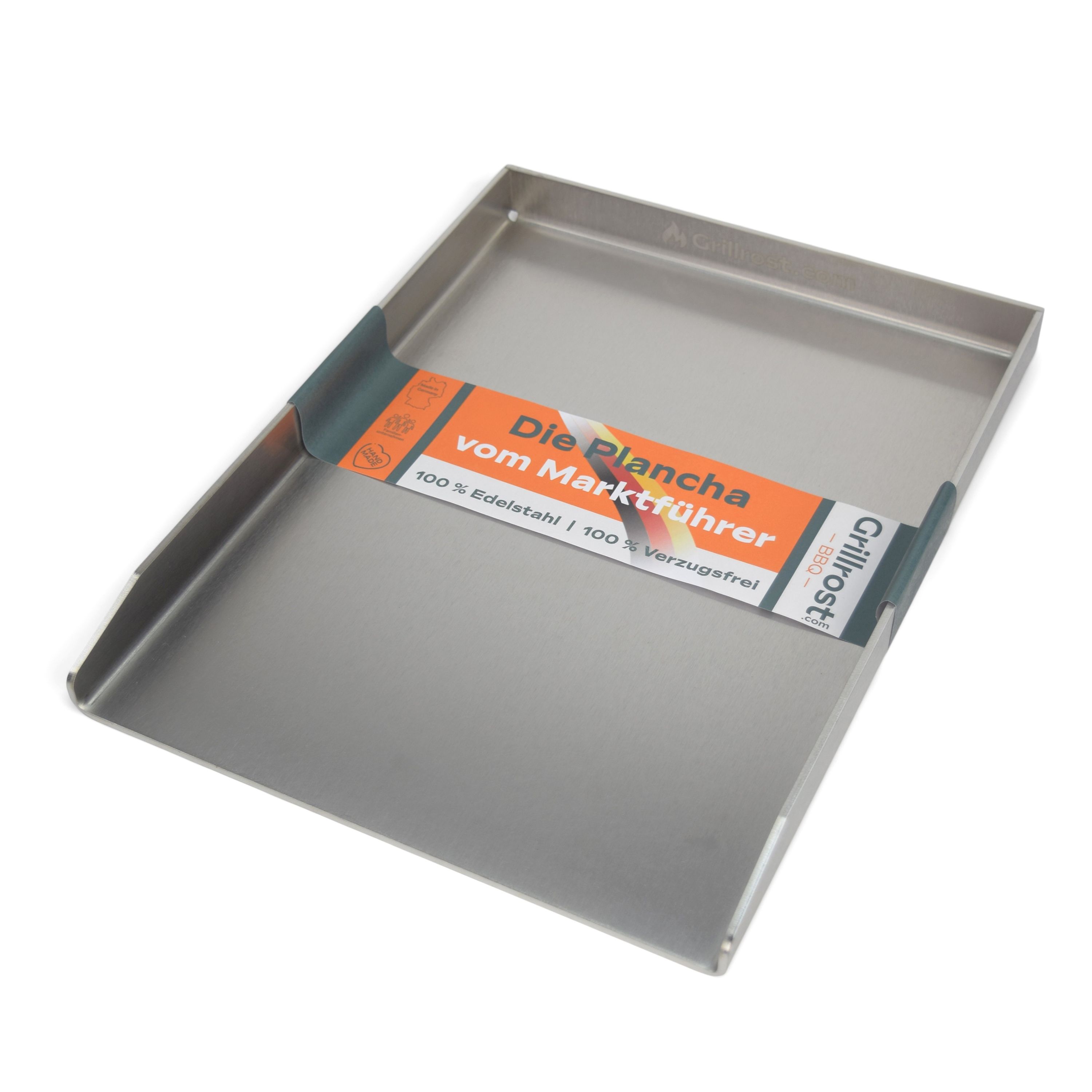 Stainless Steel Grill Plate - Plancha 30 x 40cm