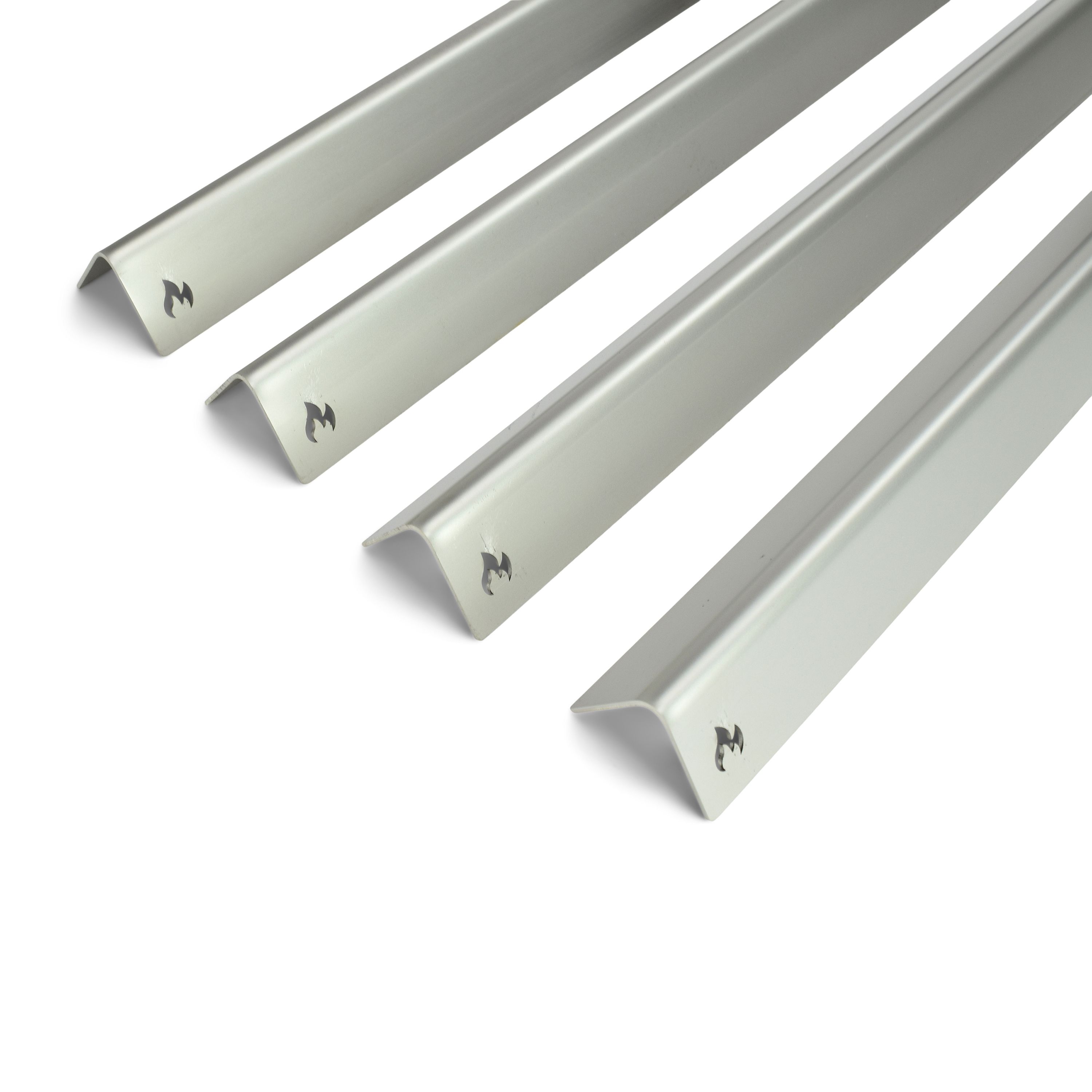 Stainless steel aroma rails for Weber Burner cover for Summit 470 and 670 series