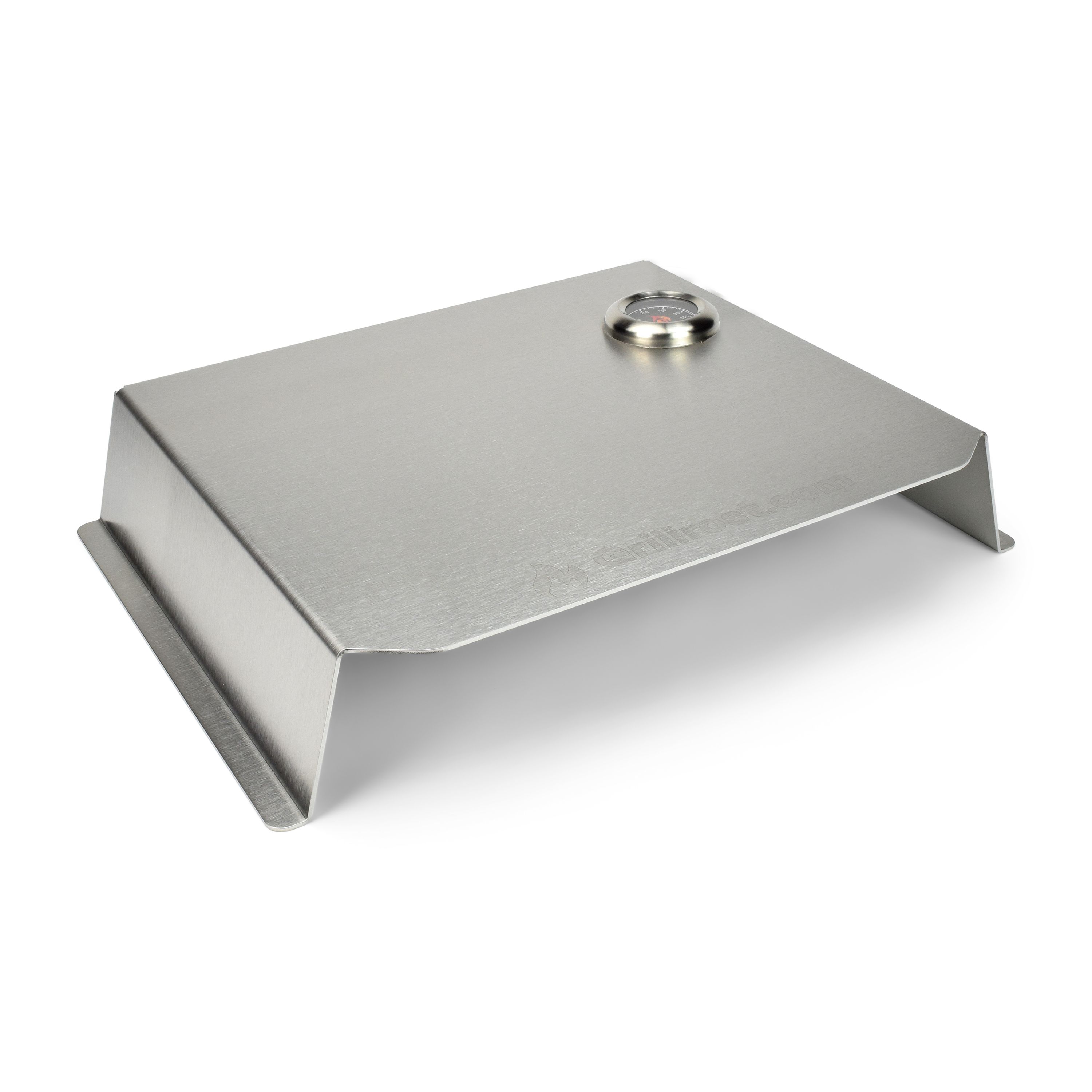 Gas Grill Pizza Attachment Stainless steel pizza cover for pizzas directly from the gas grill