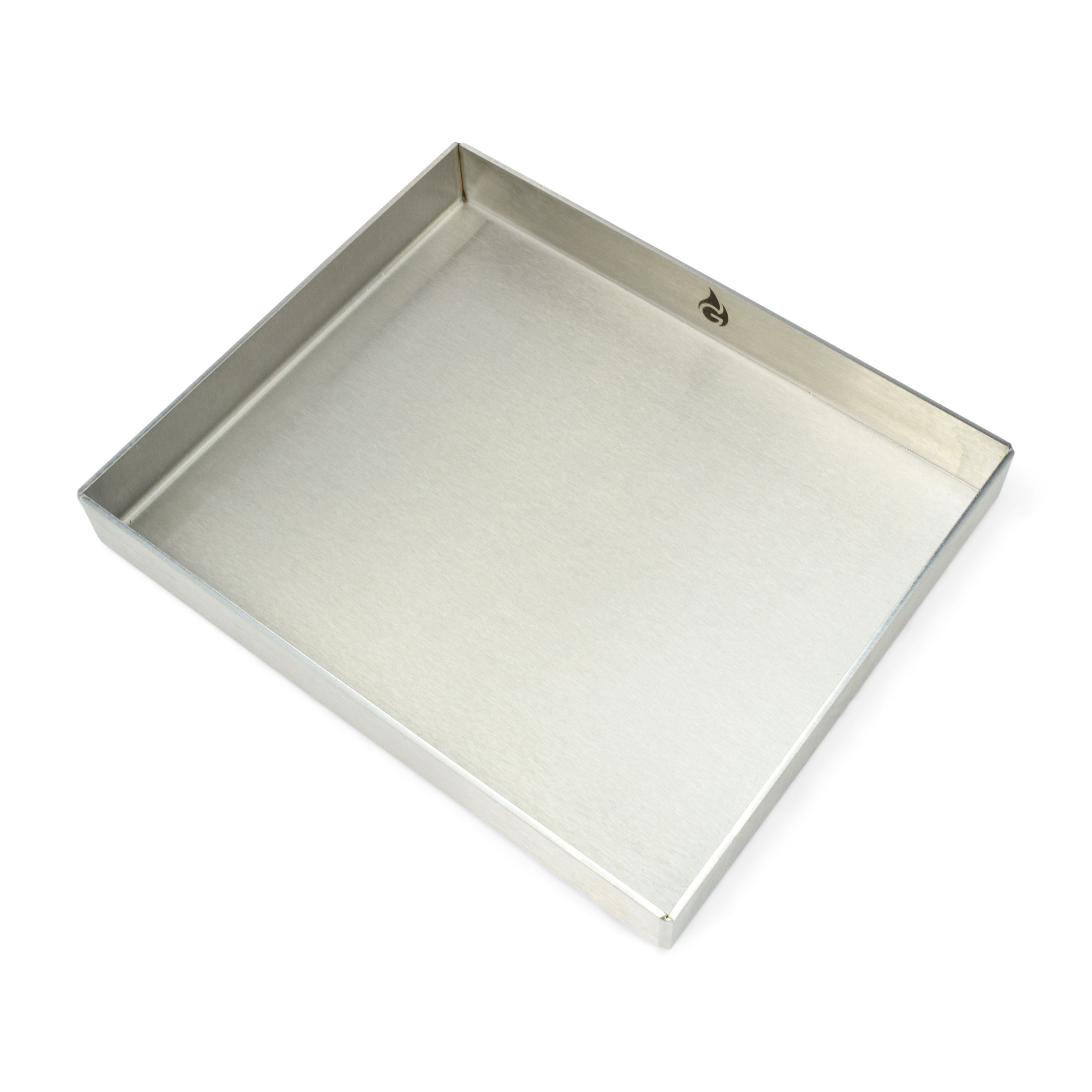 Stainless Steel Grill Plate - Plancha 30 x 25cm Closed grill tray - tightly welded