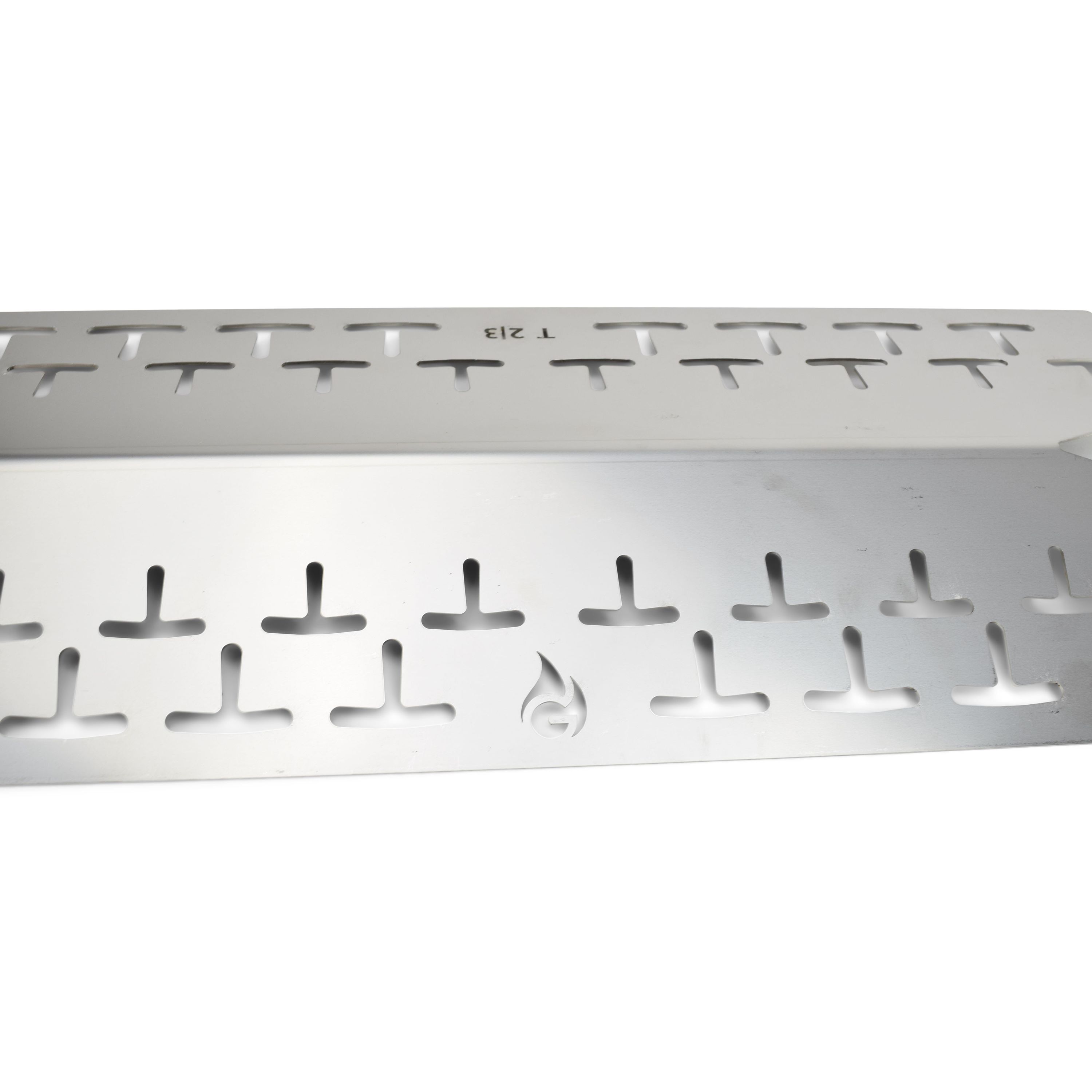 Stainless steel aroma rail for Landmann Burner cover suitable for Triton 2.0 & 3.0
