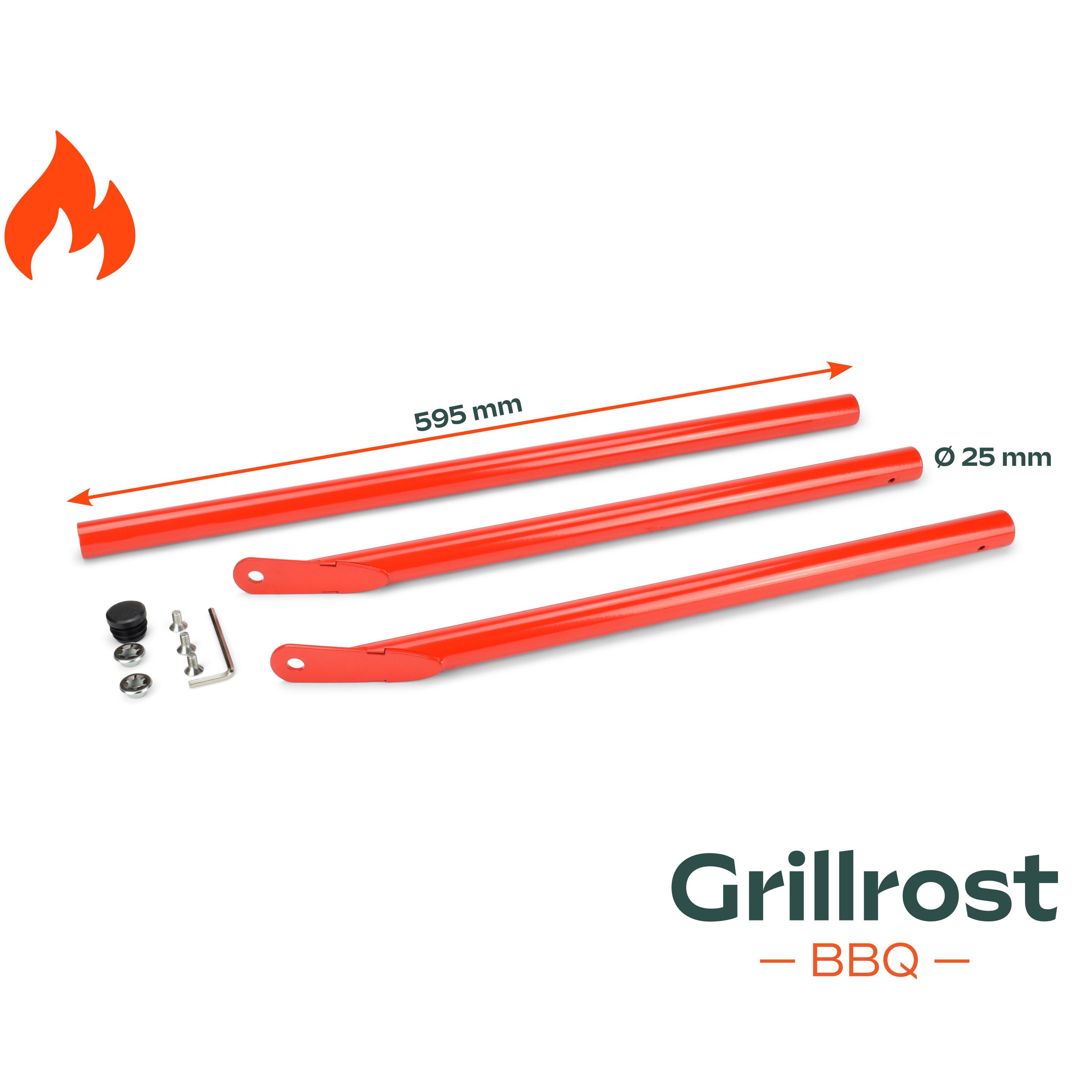 Stainless steel kettle grill legs for the 47 / 57 / 67 kettle grill