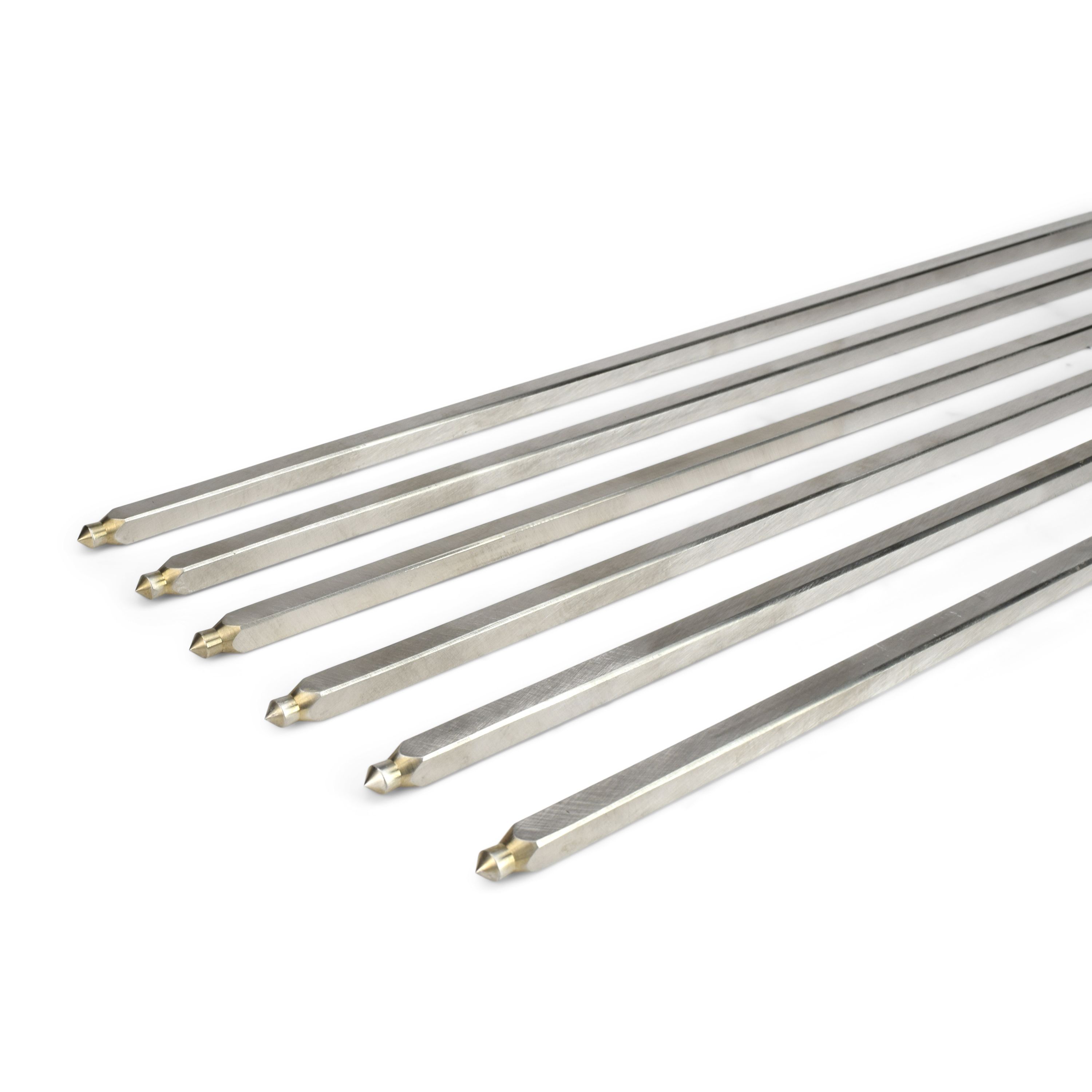 6 pieces replacement skewers stainless steel for the asado holder