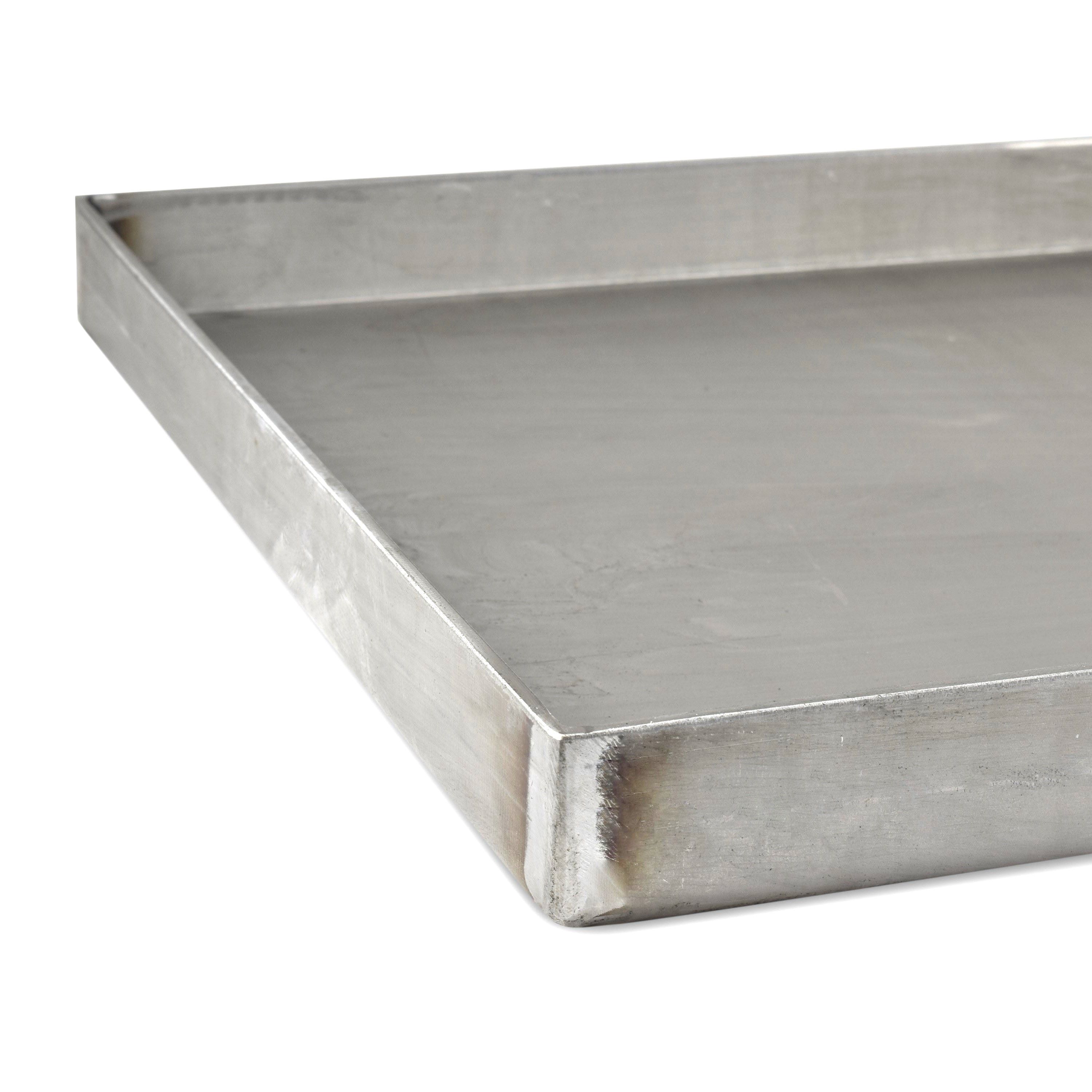 Solid steel fire pan Made to measure