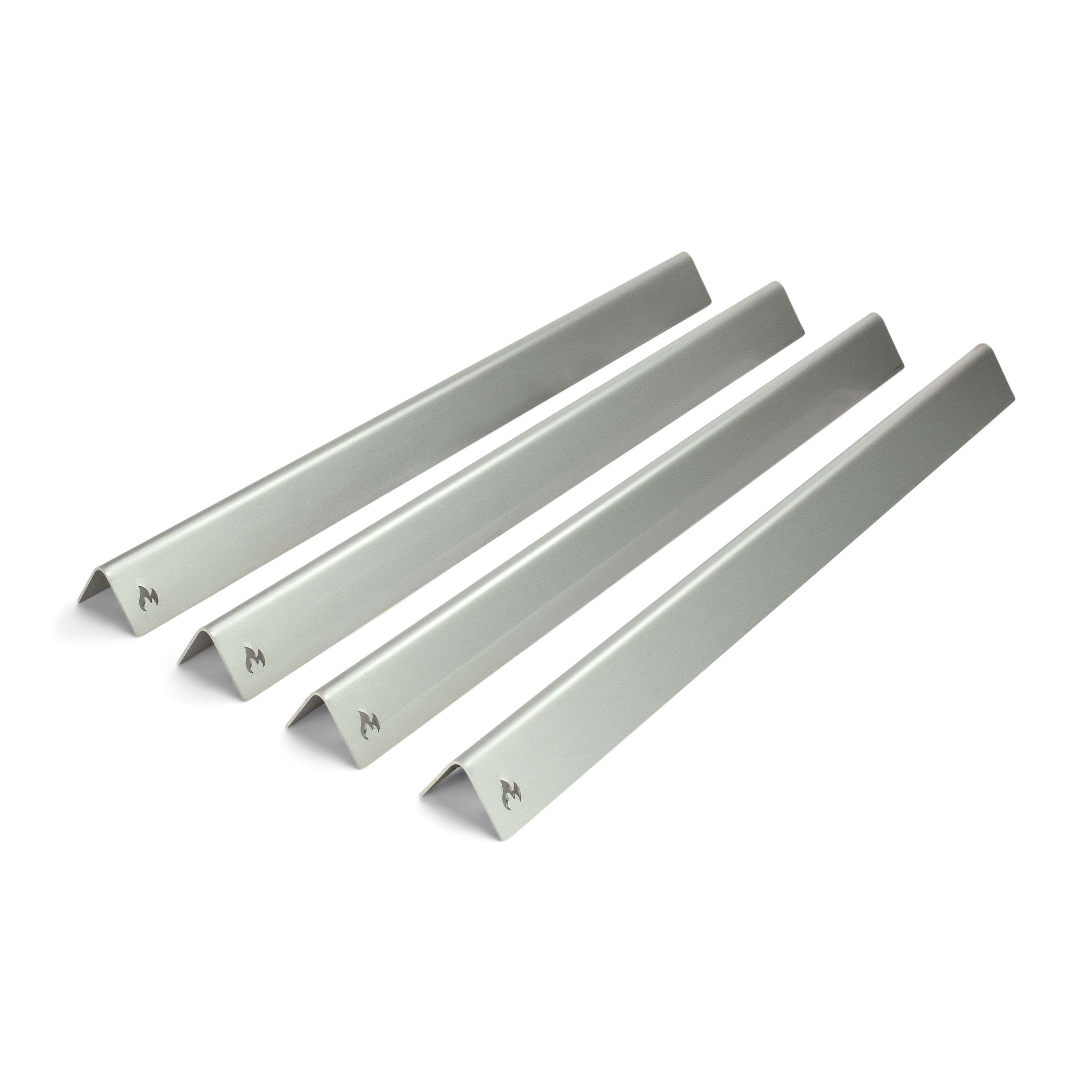 Stainless steel aroma rails for Weber