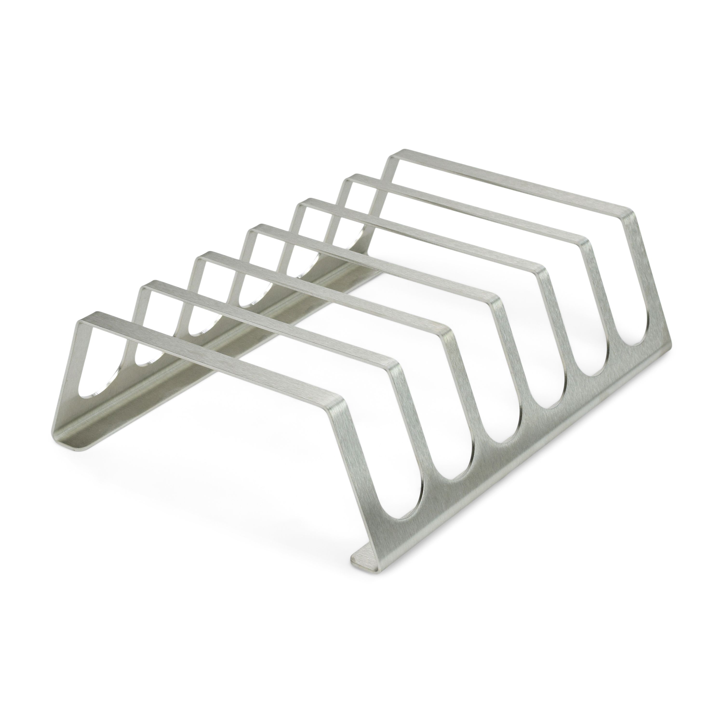 Stainless steel spare rib holder 6 ribrack for grill and oven