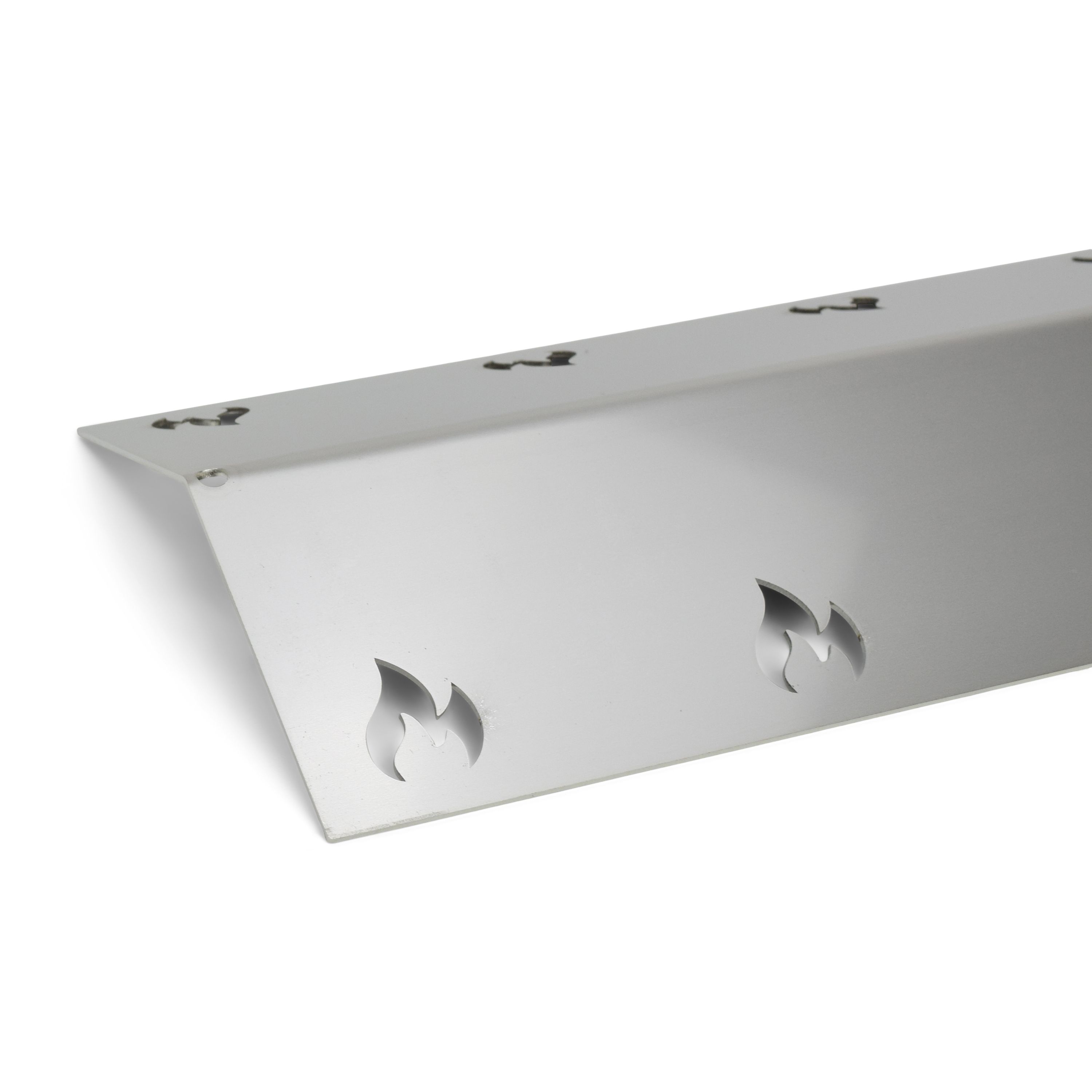 Stainless steel burner cover 41 x 14 cm Replacement aroma rail outlives your barbecue