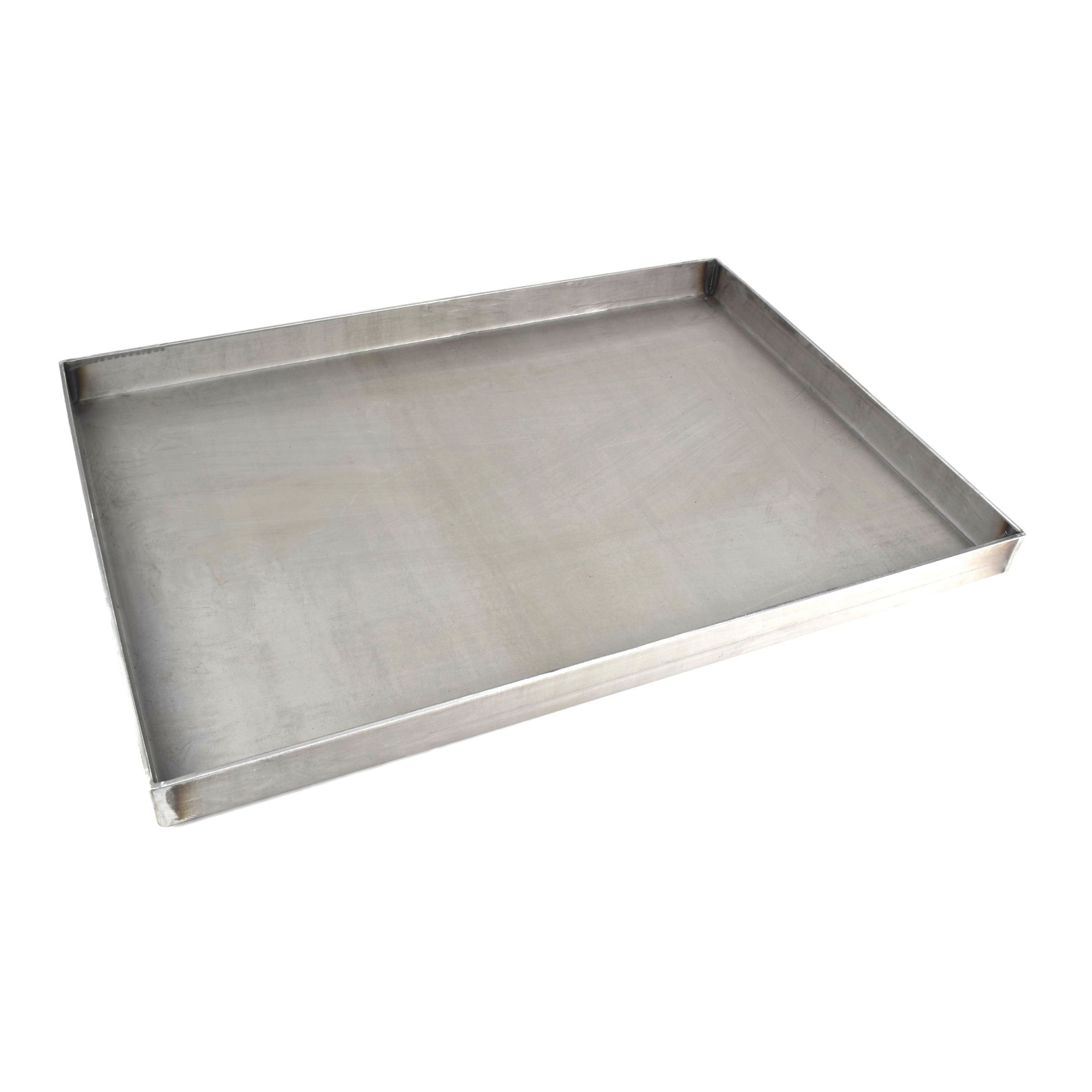 Solid steel fire pan Made to measure