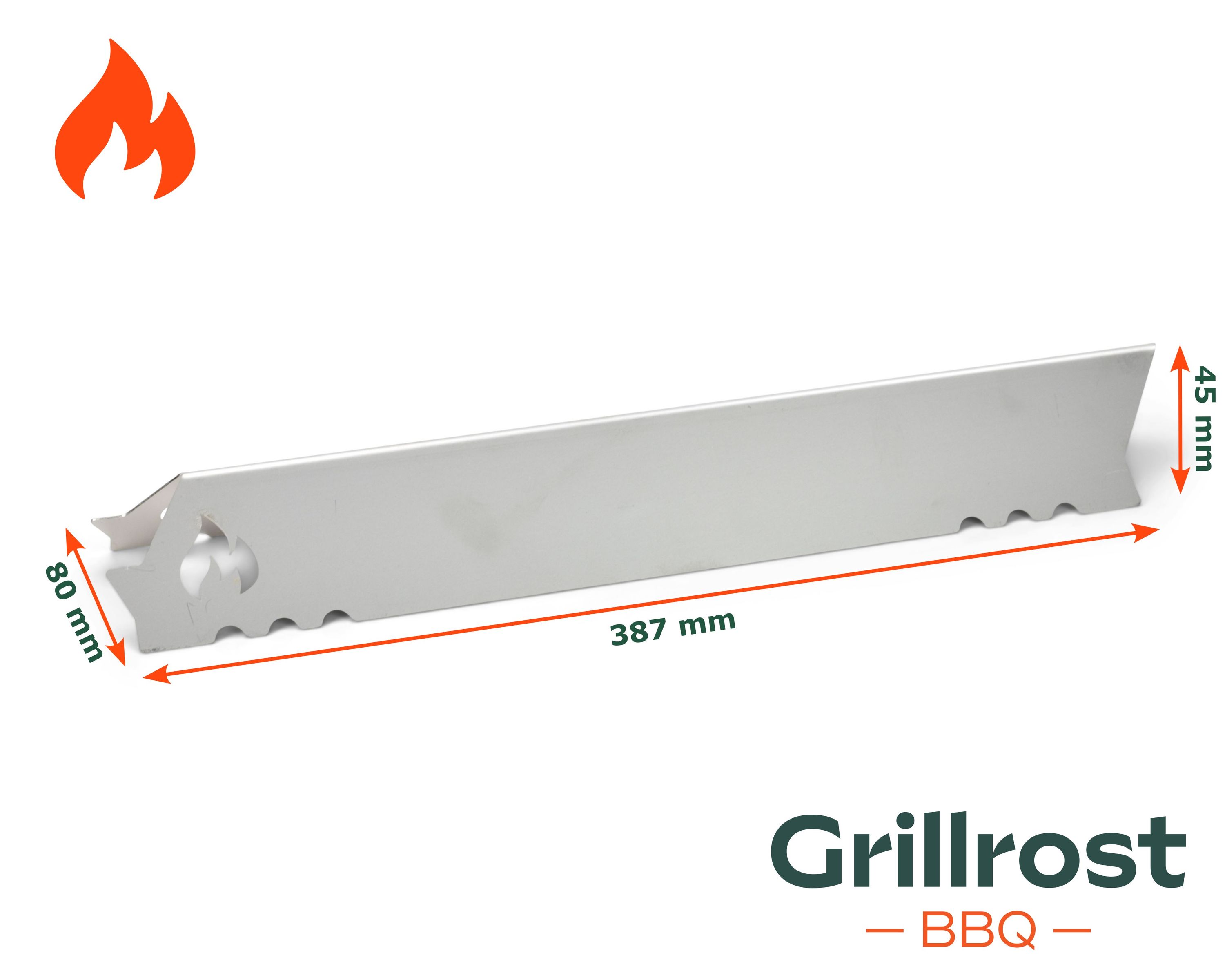 Rail aromatique en acier inoxydable pour Rösle Couvercle de brûleur pour Videro G4-SL et G4-SK