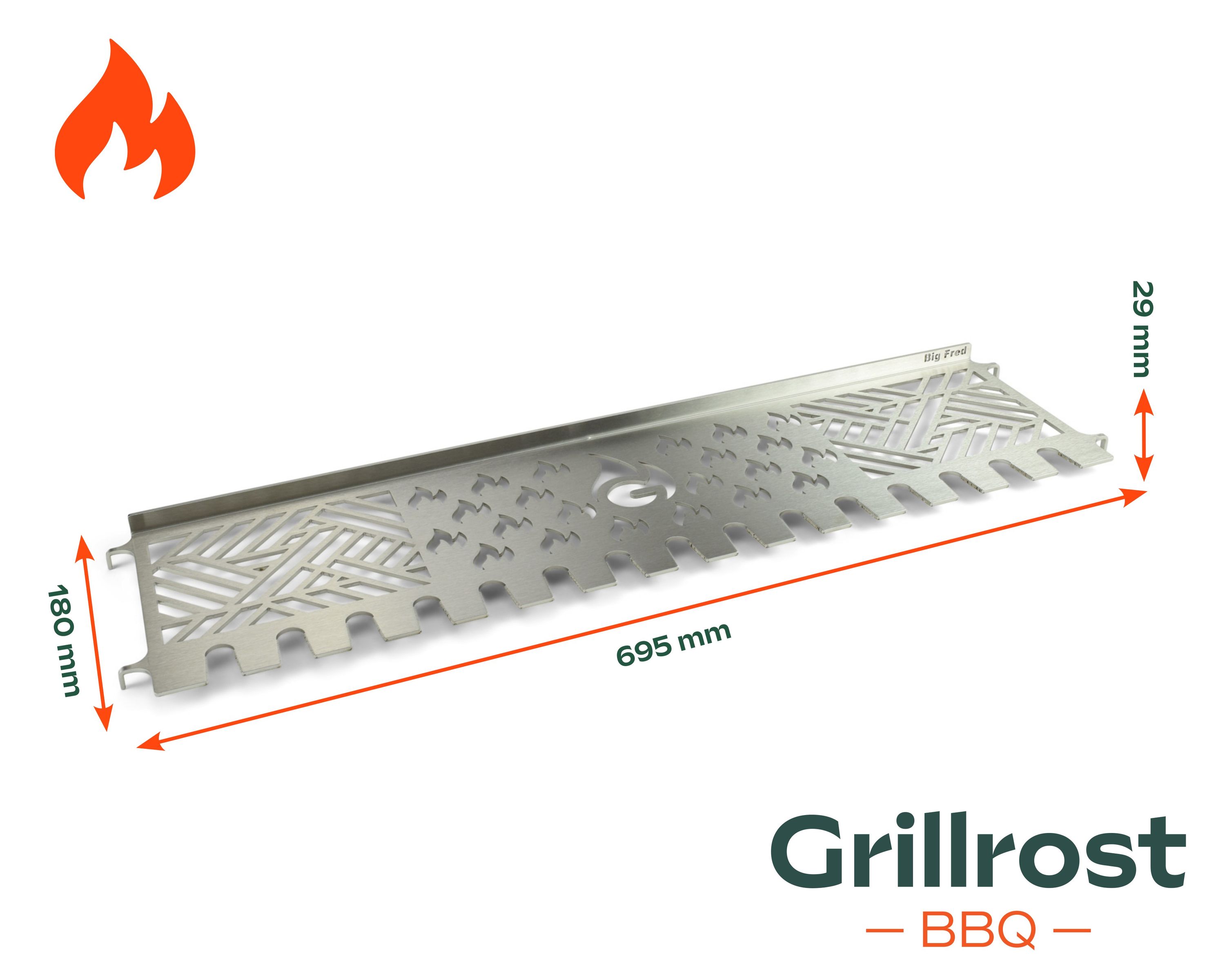 Stainless steel MultiStation for Burnhard Big Fred - Hot Grate