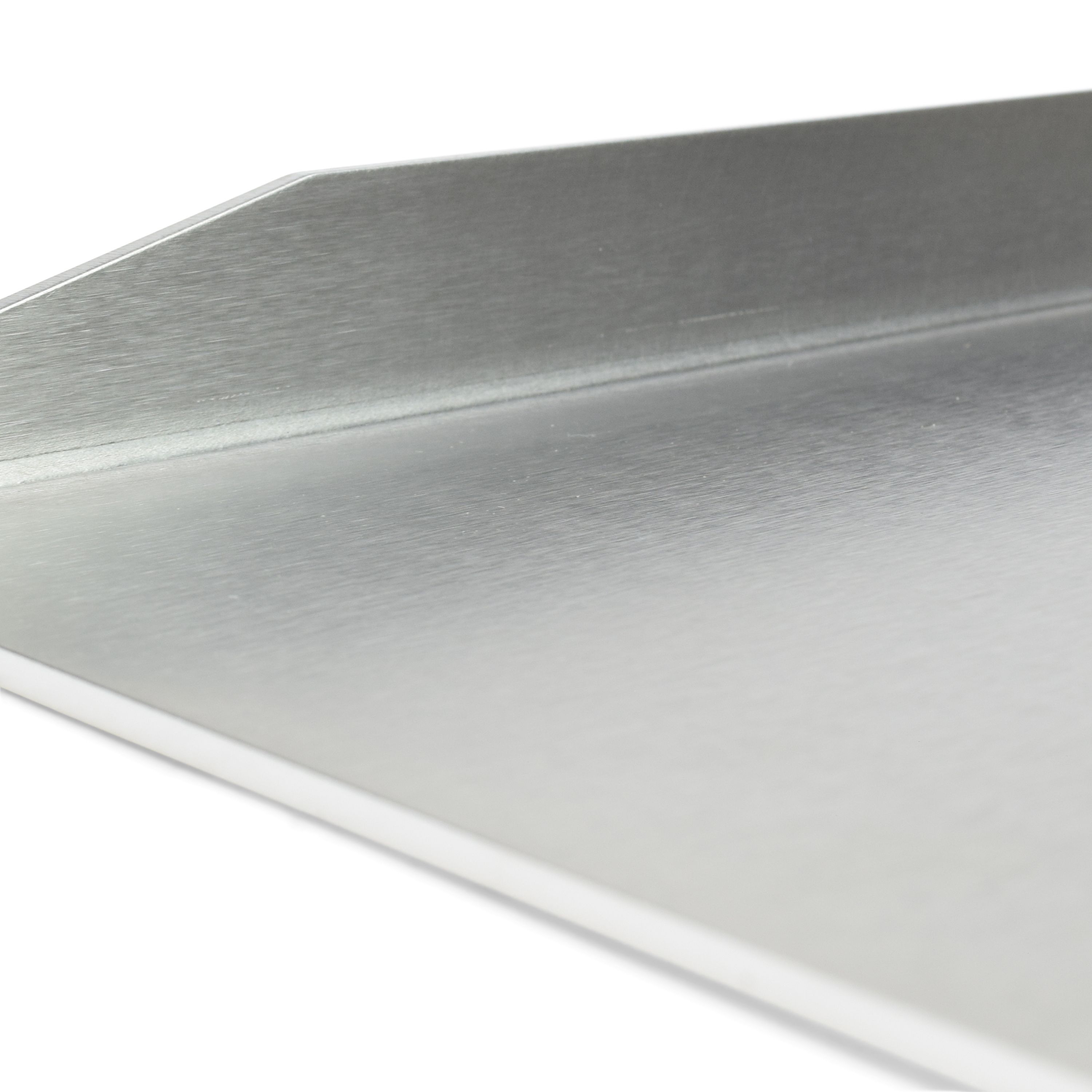 Stainless steel grill plate - Plancha 49 x 32,5cm for Weber Genesis 1 and Weber Summit