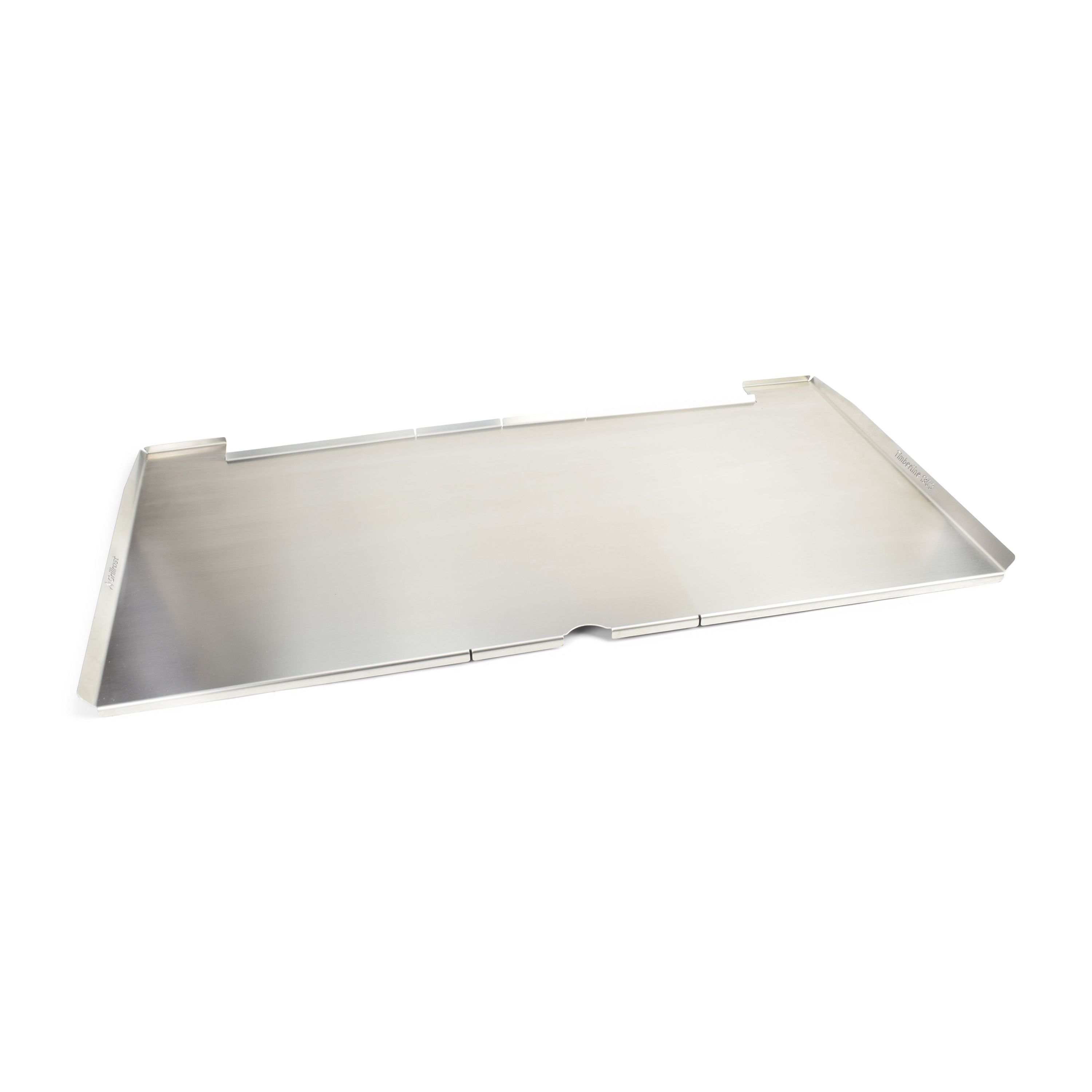 Stainless steel grease drain plate for carrier Timberline 1300