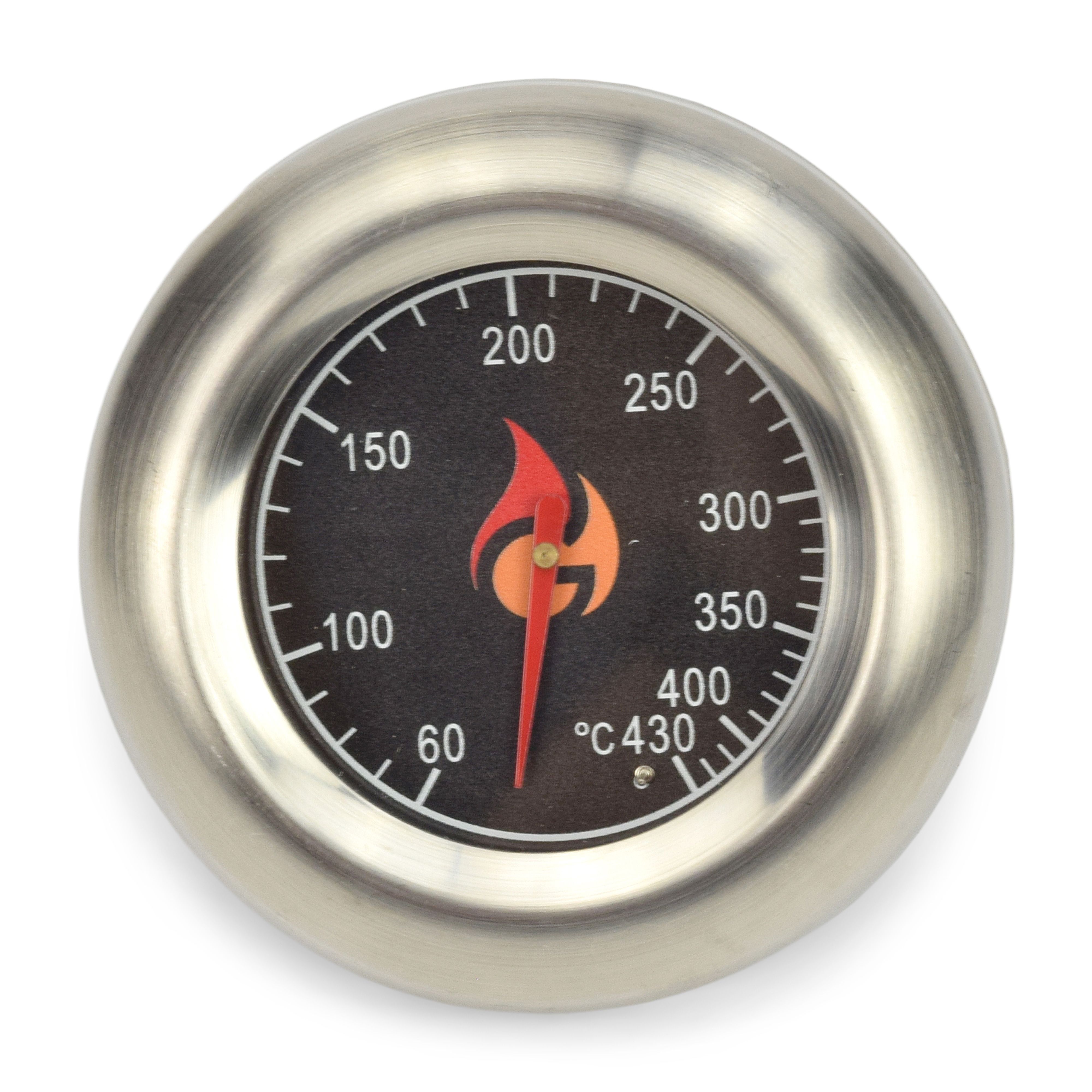 Edelstahl BBQ Thermometer universal passend für viele Grills