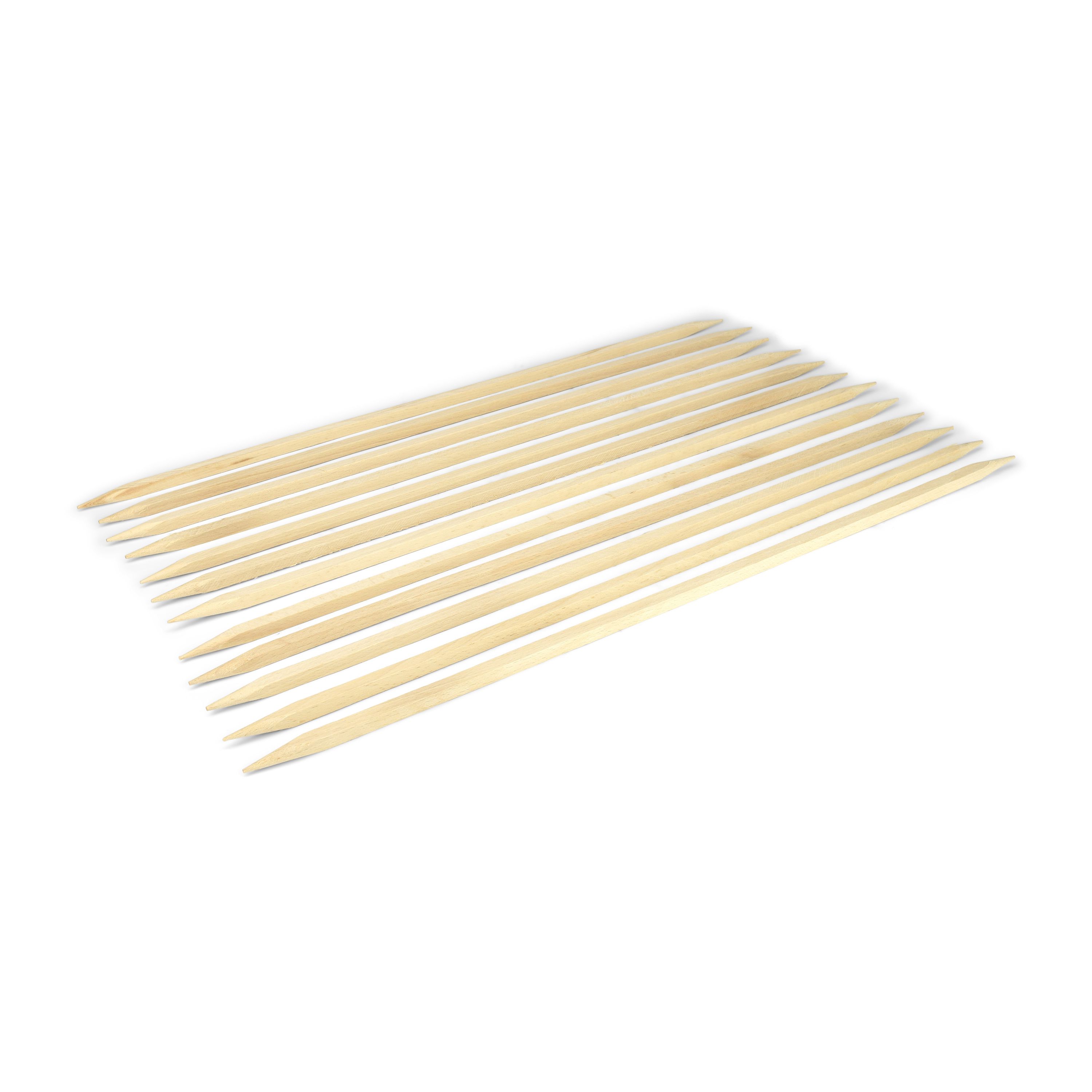 12 piece replacement skewers wood